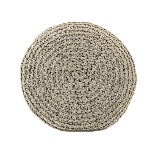 Almofada em Crochê Bola Outdoor 35x35 Cru
