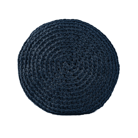 Almofada em Crochê Bola Outdoor 35x35 Marinho