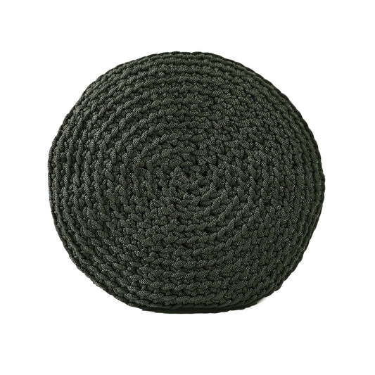 Almofada em Crochê Bola Outdoor 35x35 Verde
