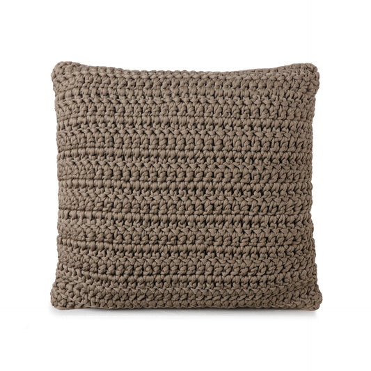 Almofada em Crochê Outdoor 50x50 Fendi Pronta Entrega