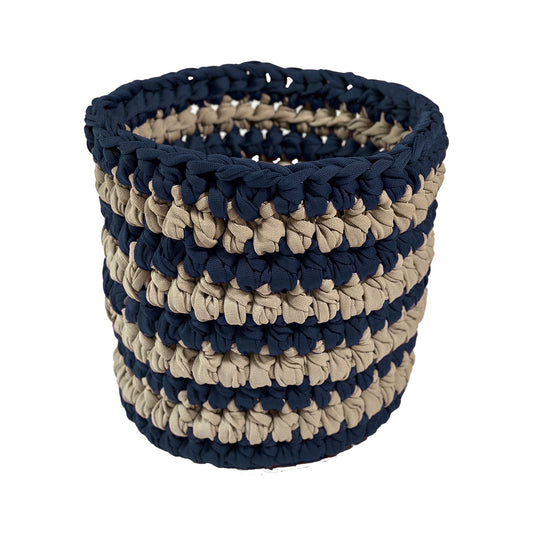 Cachepot Vaso Listra Outdoor 40x45 Marinho