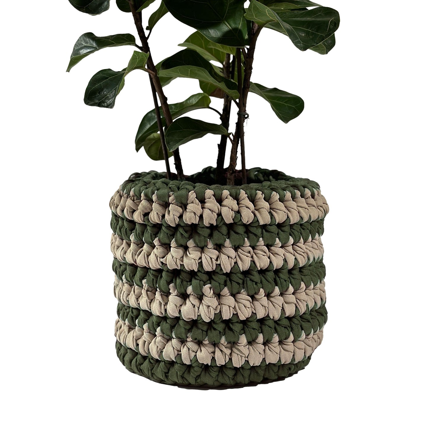 Cachepot Vaso Listra Outdoor 40x45 Verde Pronta Entrega