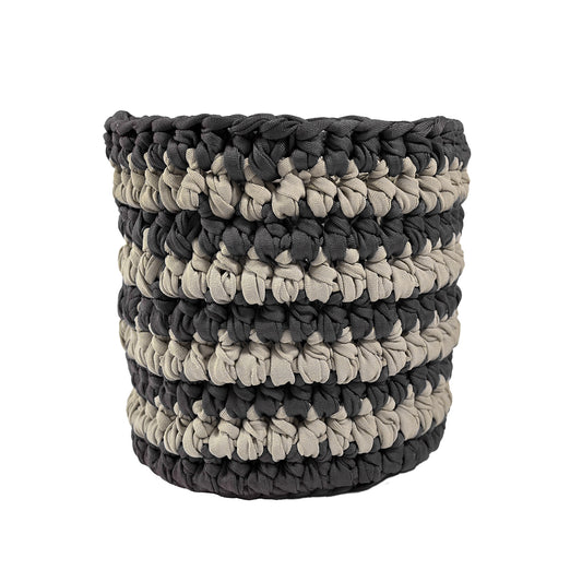 Cachepot Vaso Listra Outdoor 40x45 Cinza