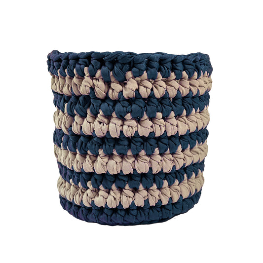 Cachepot Vaso Listra Outdoor 40x45 Marinho