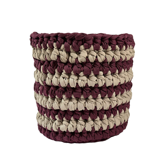 Cachepot Vaso Listra Outdoor 40x45 Marsala Pronta Entrega