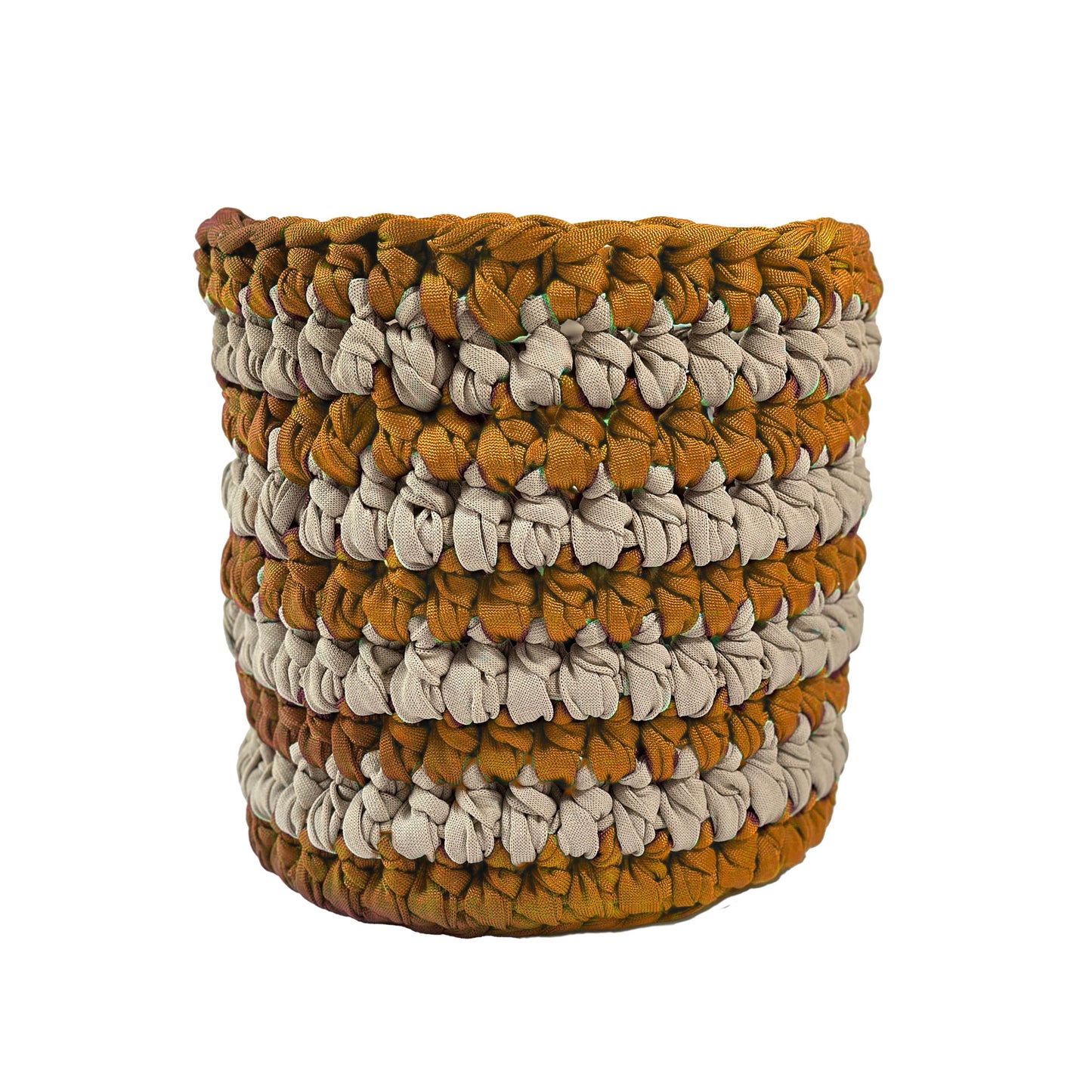 Cachepot Vaso Listra Outdoor 40x45  Mostarda