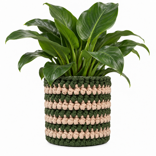 Cachepot Vaso Listra Outdoor 40x45 Verde