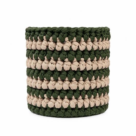 Cachepot Vaso Listra Outdoor 40x45 Verde