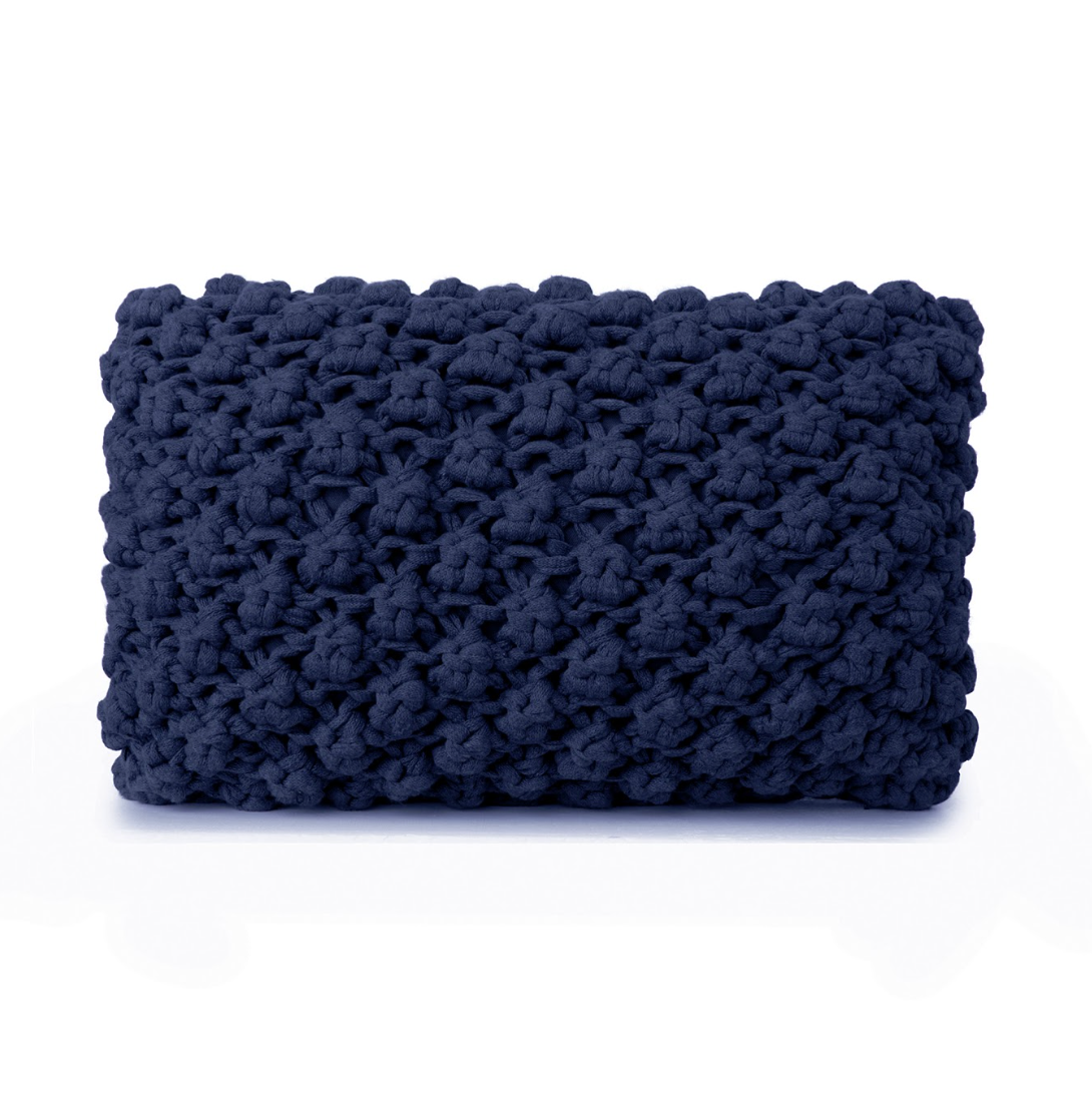 Almofada Pipoca 30x45 Marinho Pronta Entrega