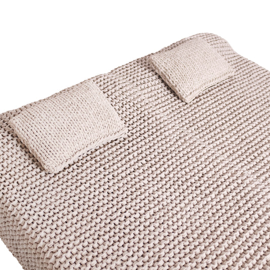 Day Bed String Casal Outdoor 180x190 Cru Pronta Entrega