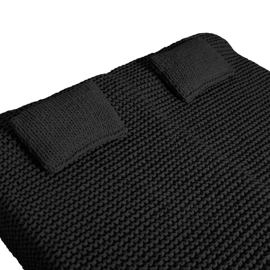 Day Bed String Casal Outdoor 180x190 Preto Pronta Entrega