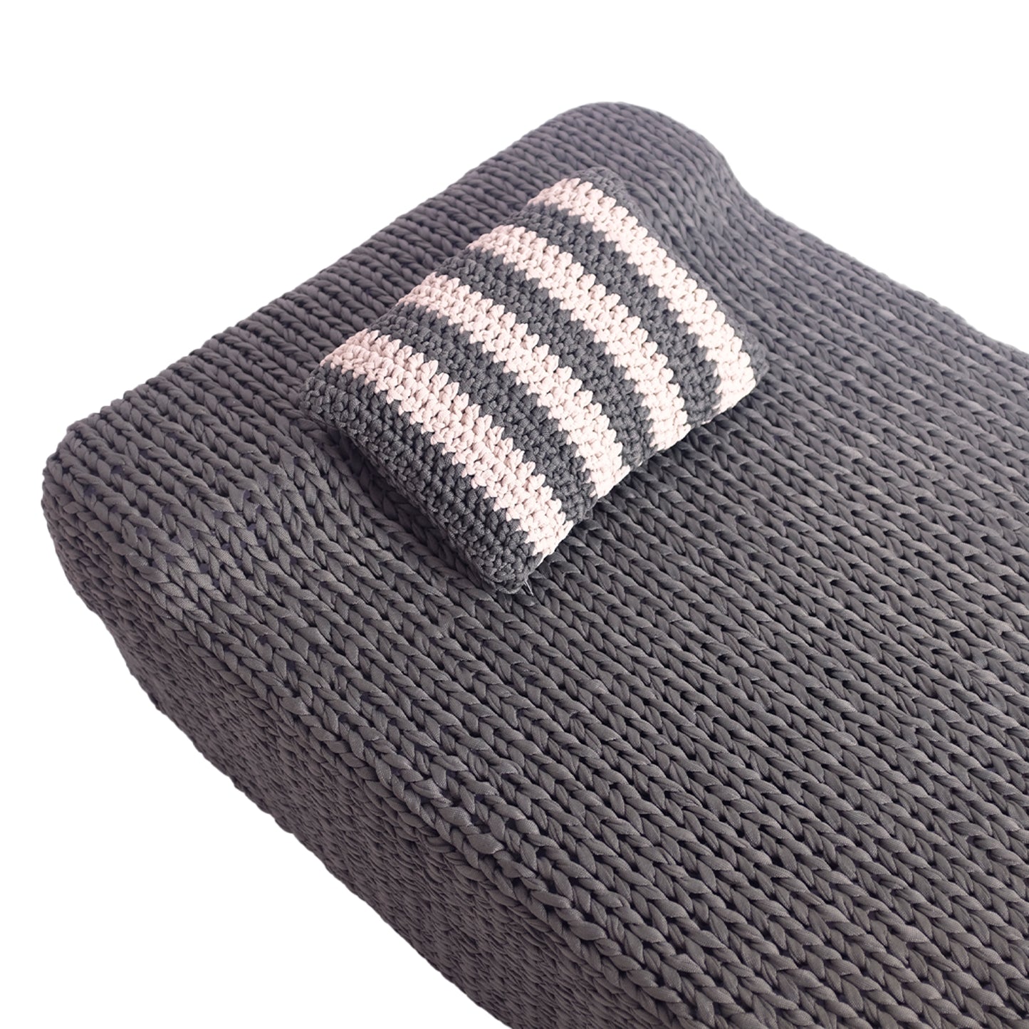 Day Bed Solteiro Outdoor 90x190 Cinza Pronta Entrega