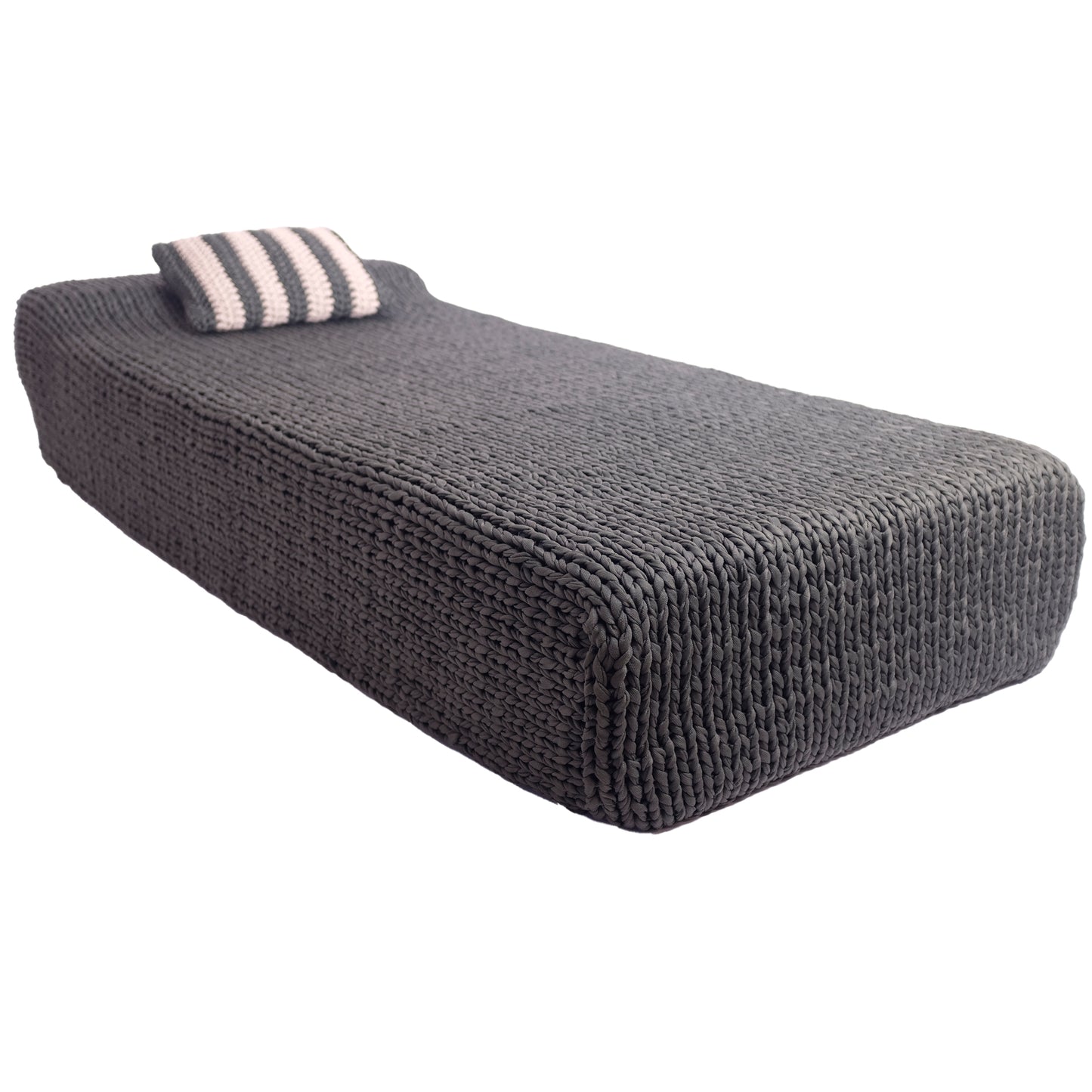 Day Bed Solteiro Outdoor 90x190 Cinza Pronta Entrega