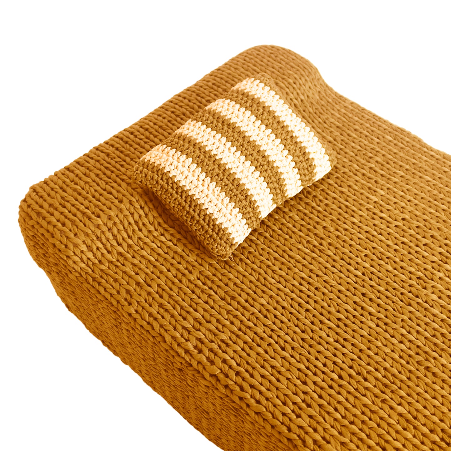 Day Bed String Lisa Solteiro Outdoor 90x190 Mostarda Pronta Entrega