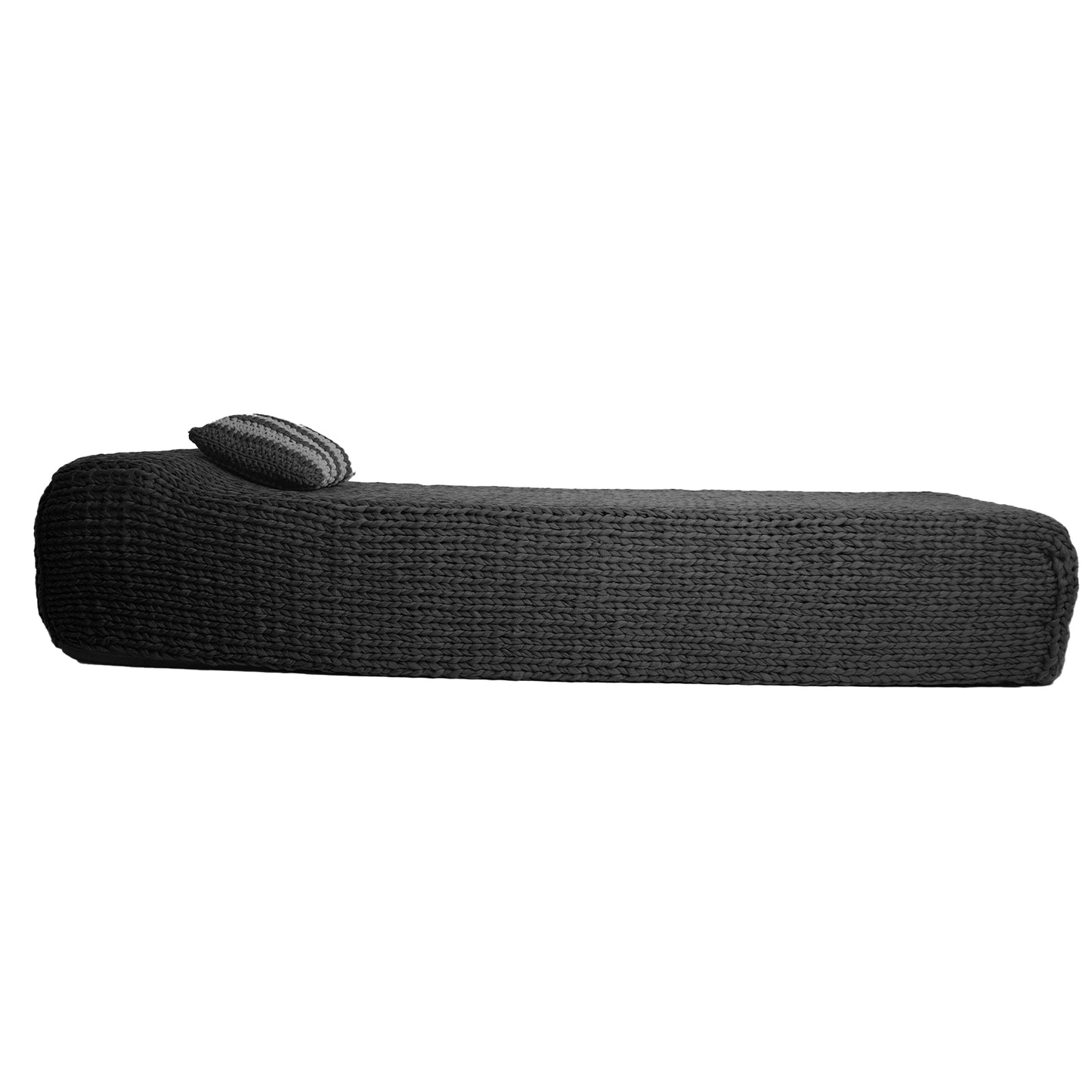 Day Bed Solteiro Outdoor 90x190 Preto Pronta Entrega