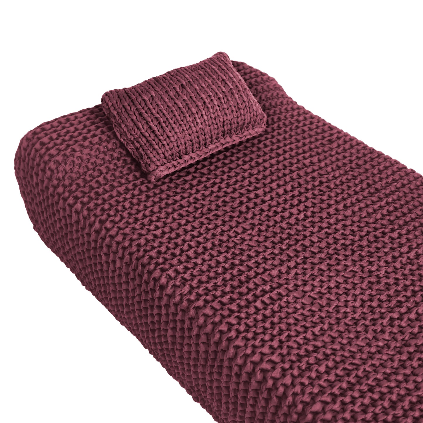 Day Bed String Solteiro Outdoor 90x190 Marsala Pronta Entrega