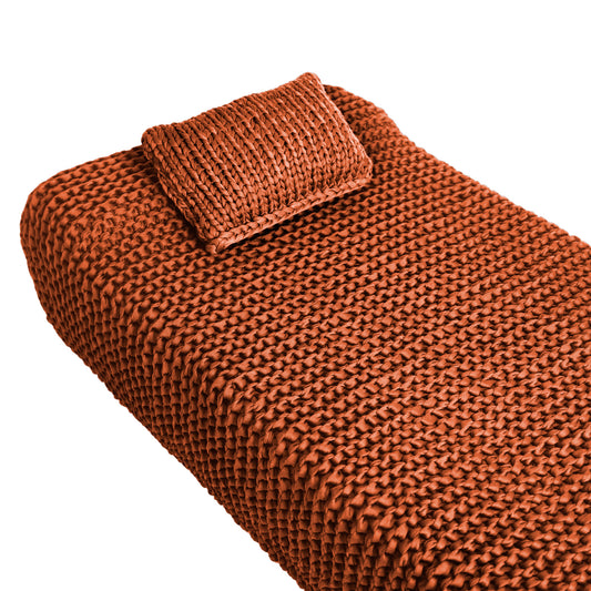 Day Bed String Solteiro Outdoor 90x190 Terracota Pronta Entrega