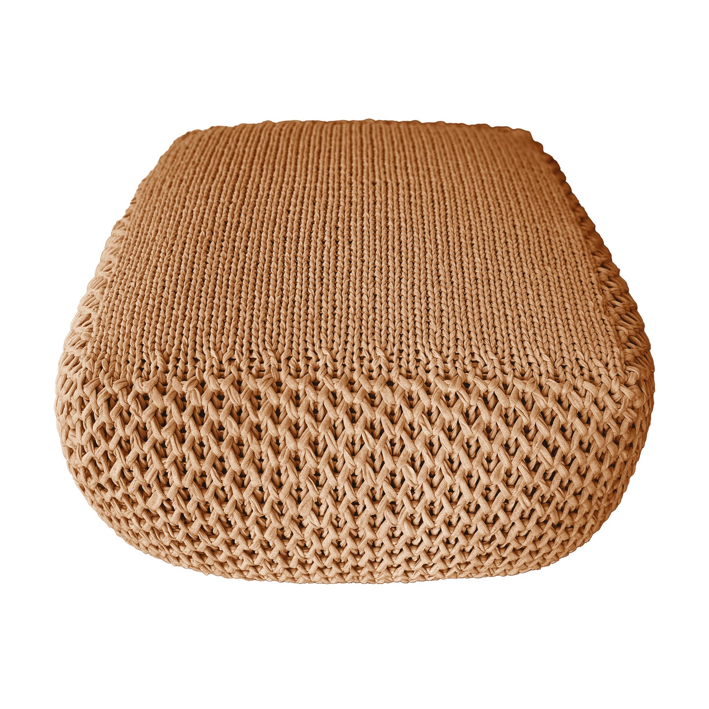 Puff Colmeia 40x100x100 Caramelo