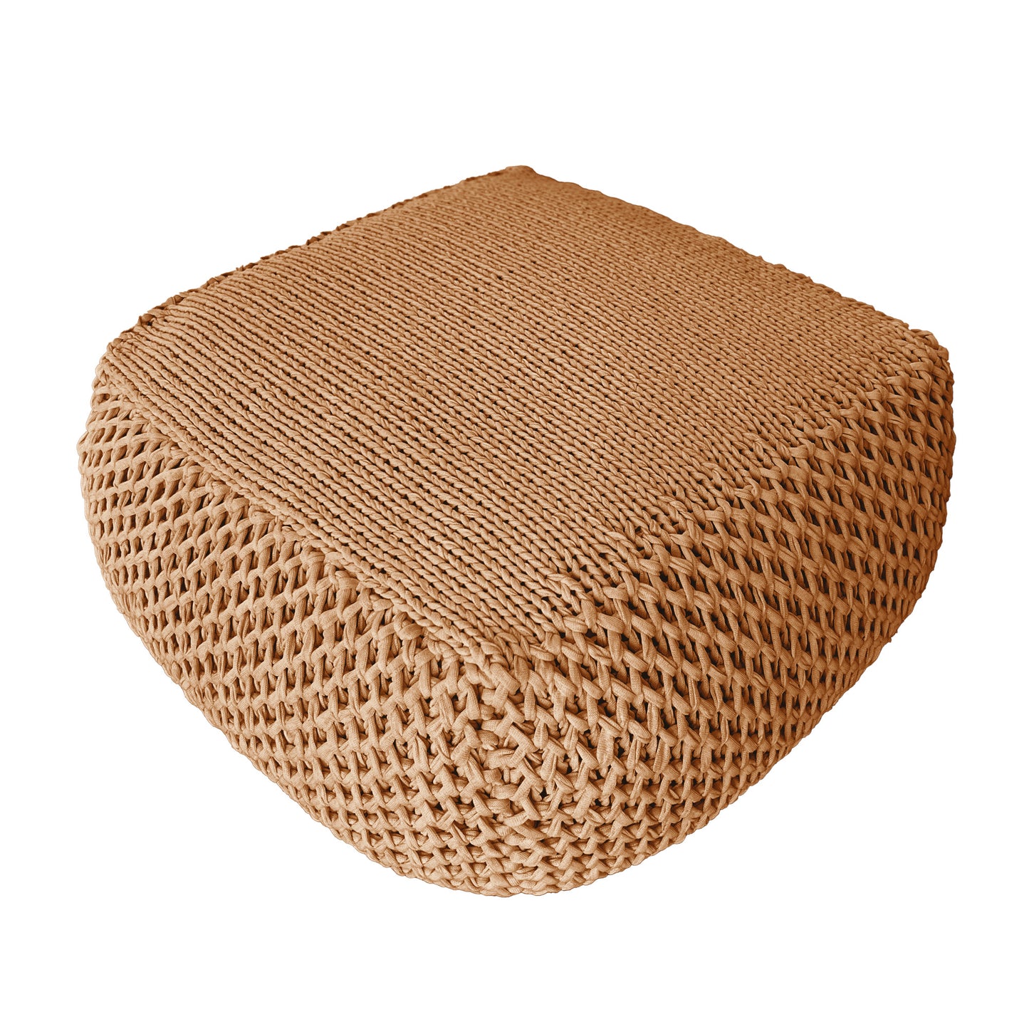 Puff Colmeia 40x100x100 Caramelo