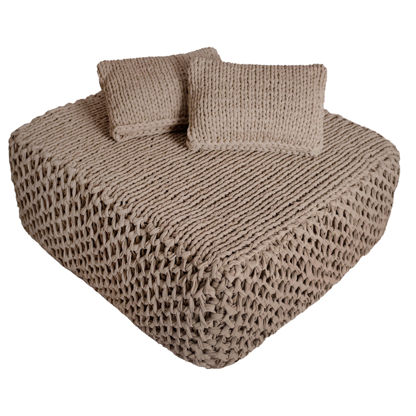 Puff Colméia Outdoor 40x100x100 Fendi