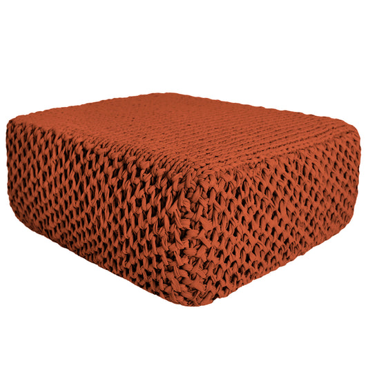 Puff Colméia Outdoor 40x100x100 Terracota Pronta Entrega