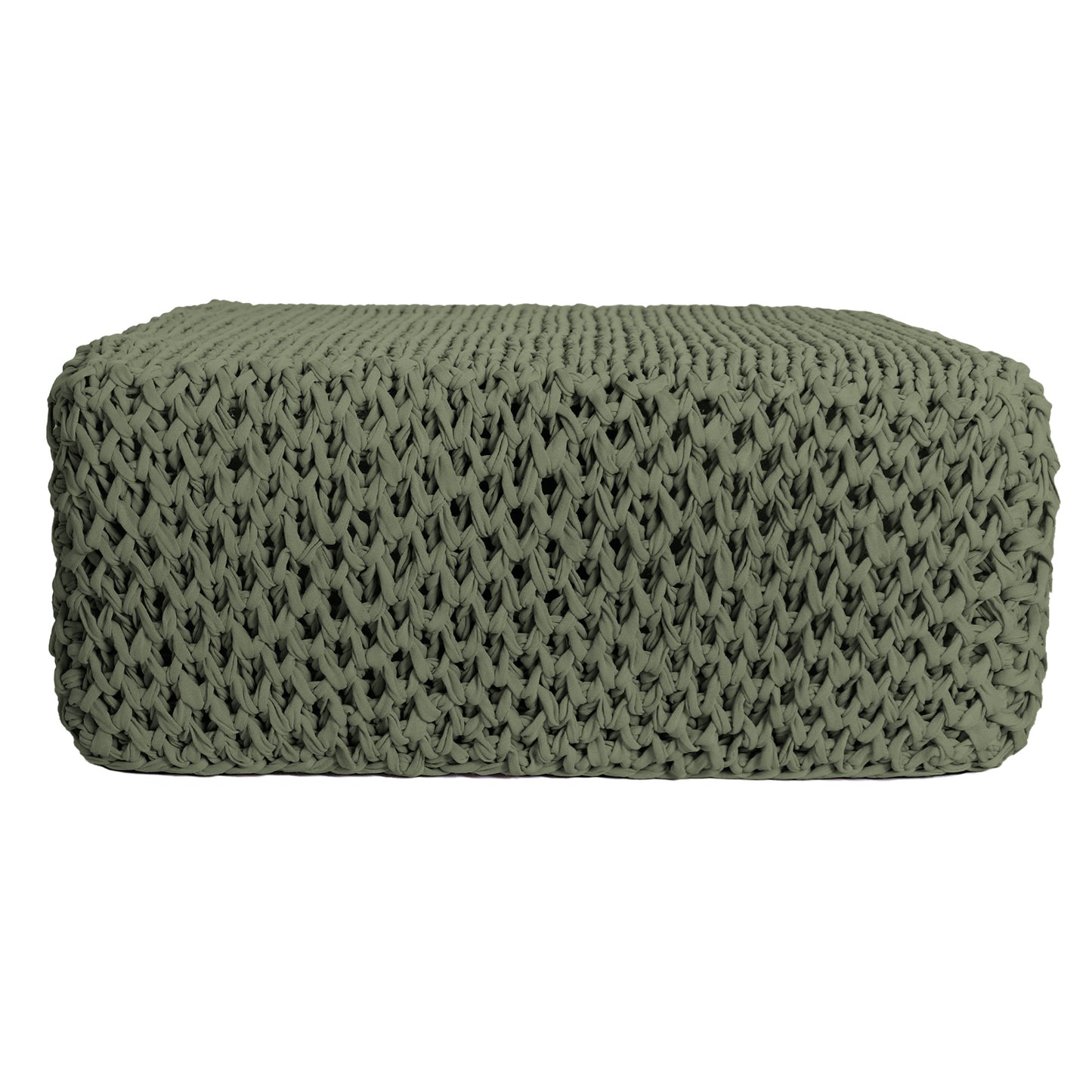 Puff Colméia Outdoor 40x100x100 Verde Pronta Entrega