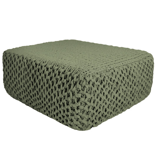 Puff Colméia Outdoor 40x100x100 Verde Pronta Entrega