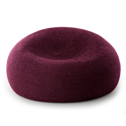 Puff em Crochê Bola Outdoor 50x130 Marsala