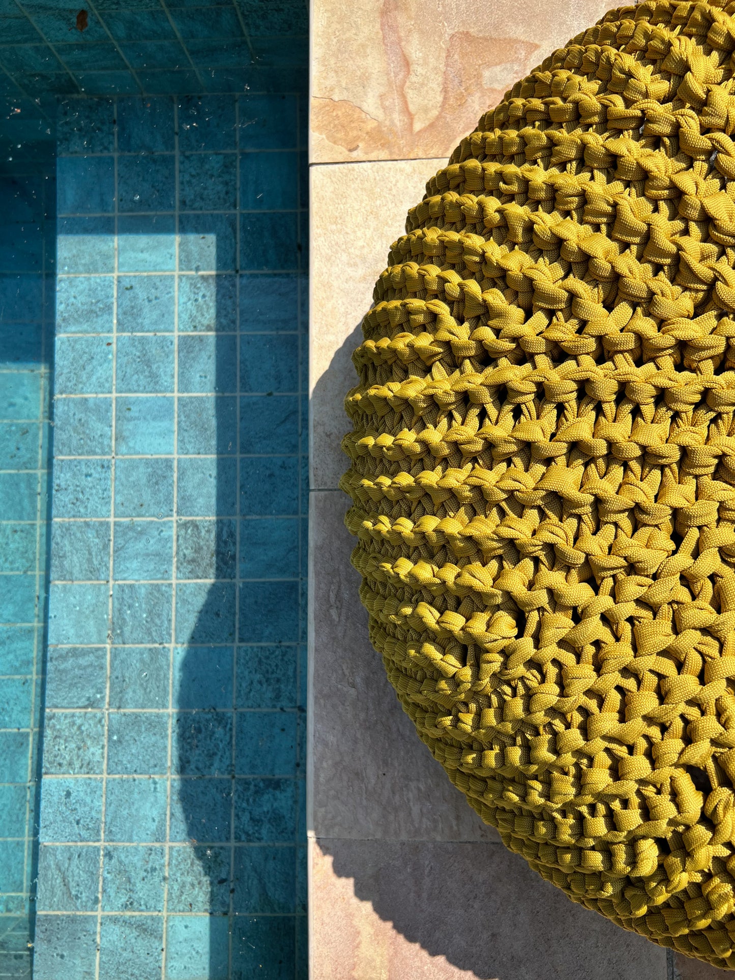 Puff Lounge Outdoor 30x75 Cinza