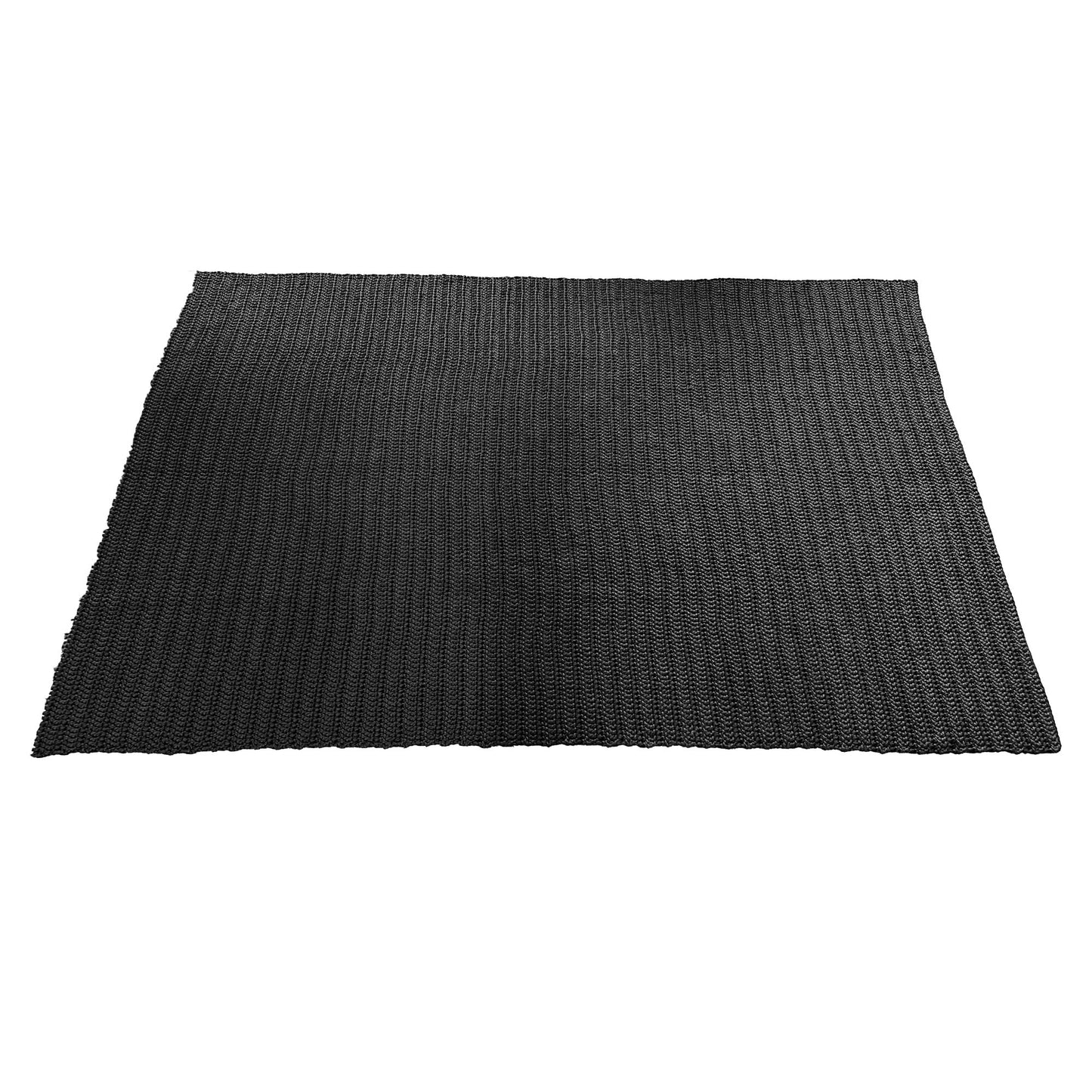 Tapete em Crochê Outdoor 200x300 Cinza Pronta Entrega