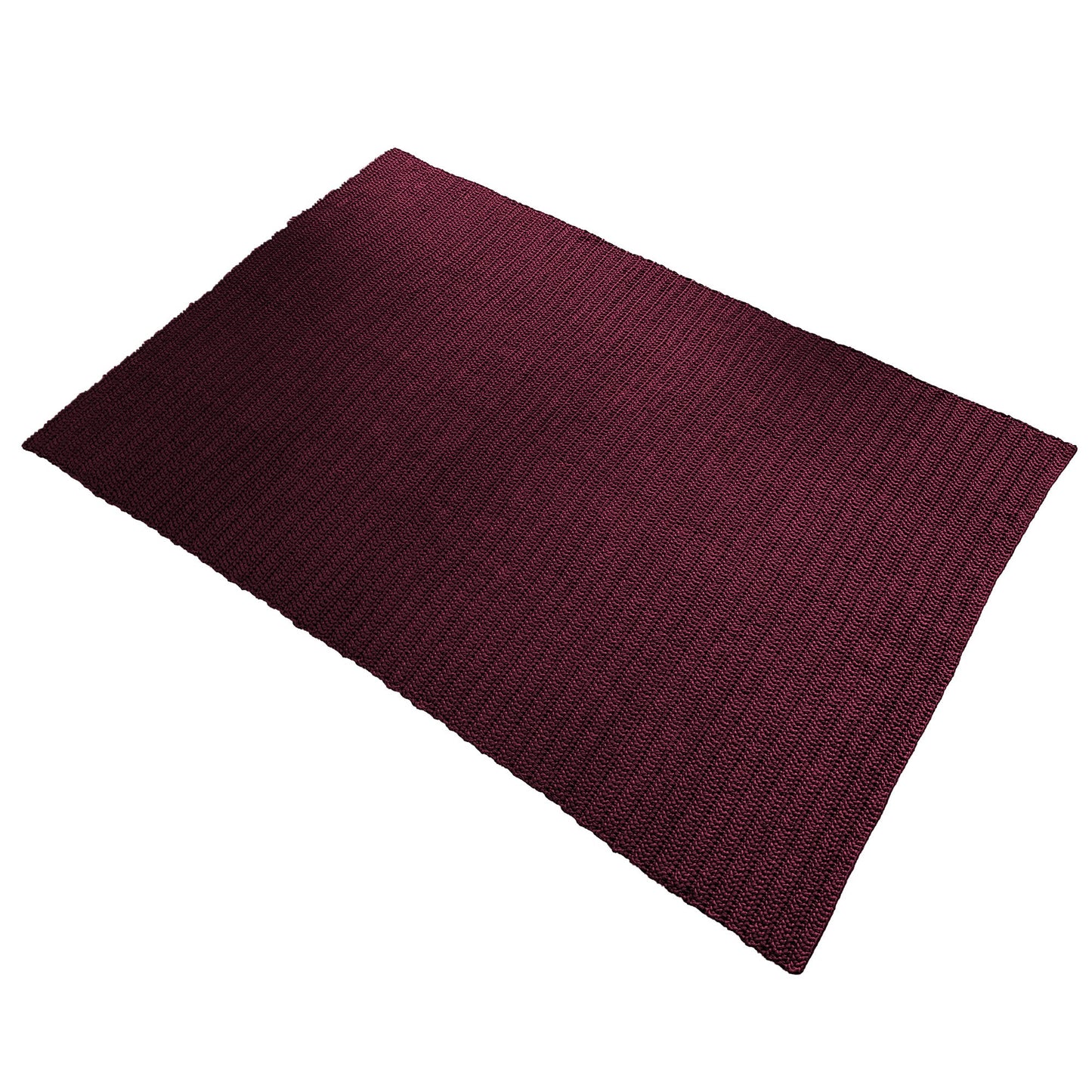 Tapete em Crochê Outdoor 200x300 Marsala Pronta Entrega