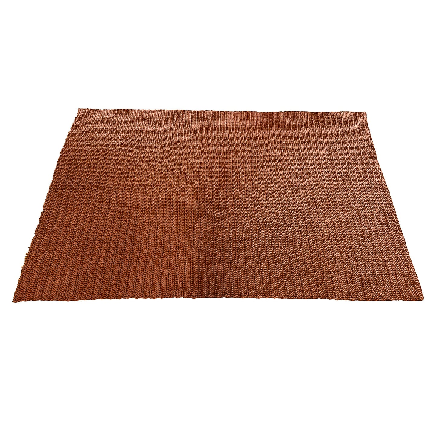 Tapete em Crochê Outdoor 200x300 Terracota