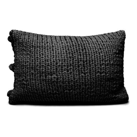 Almofada Bolas Retangular 40x60 Preto