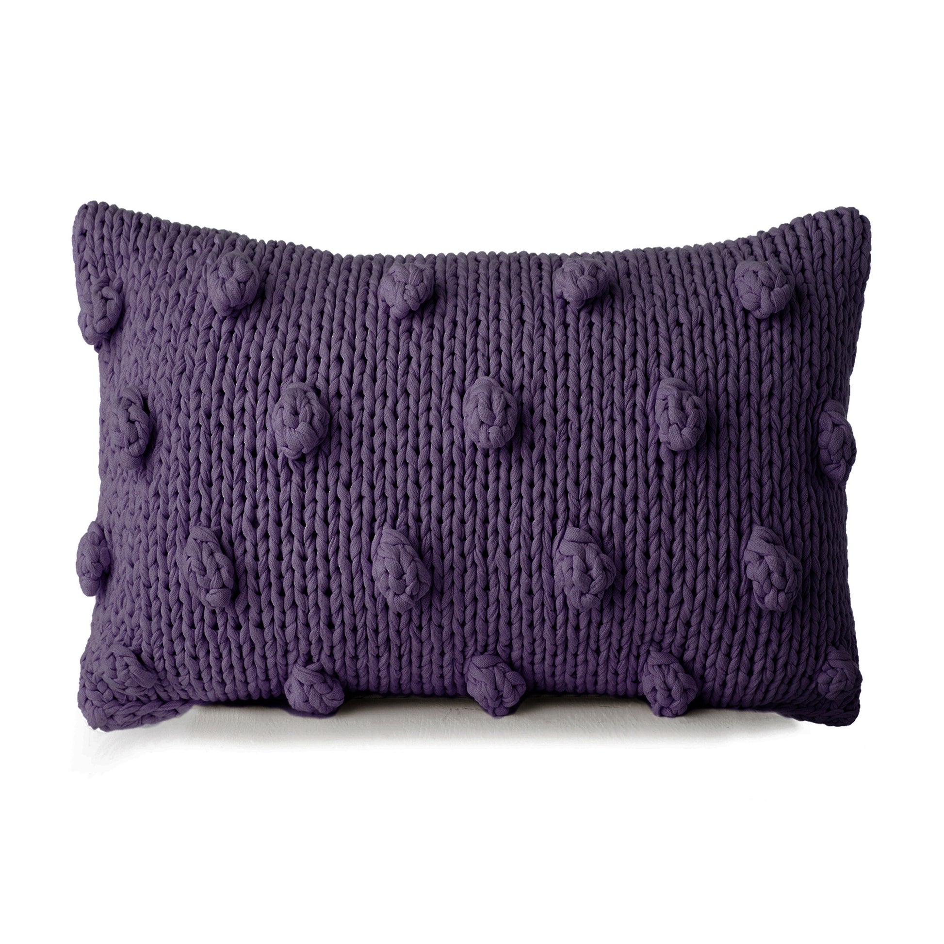 Almofada Bolas Retangular 40x60 Roxo