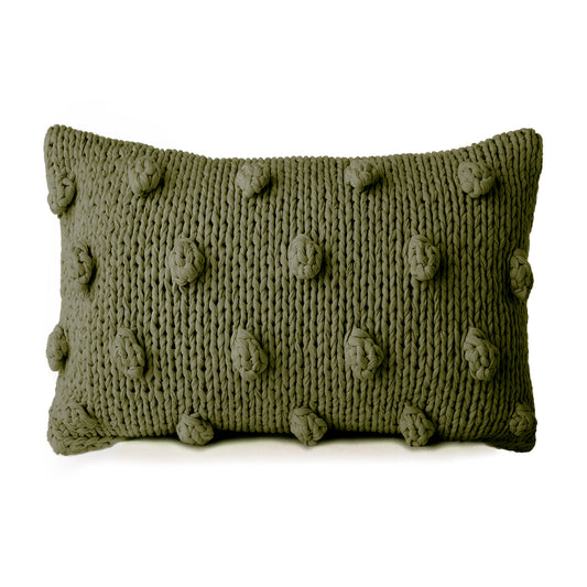 Almofada Bolas Retangular 40x60 Verde