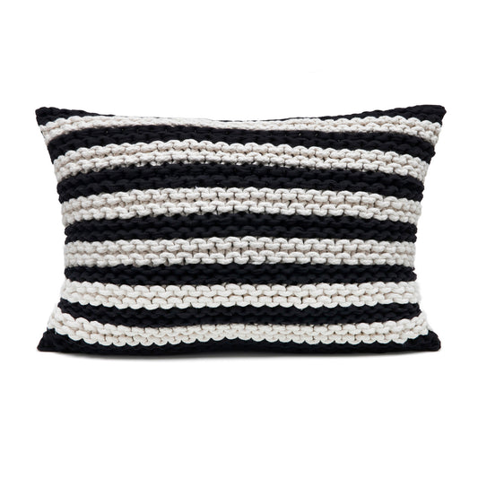 Almofada Listra Retangular 40x60 Preto