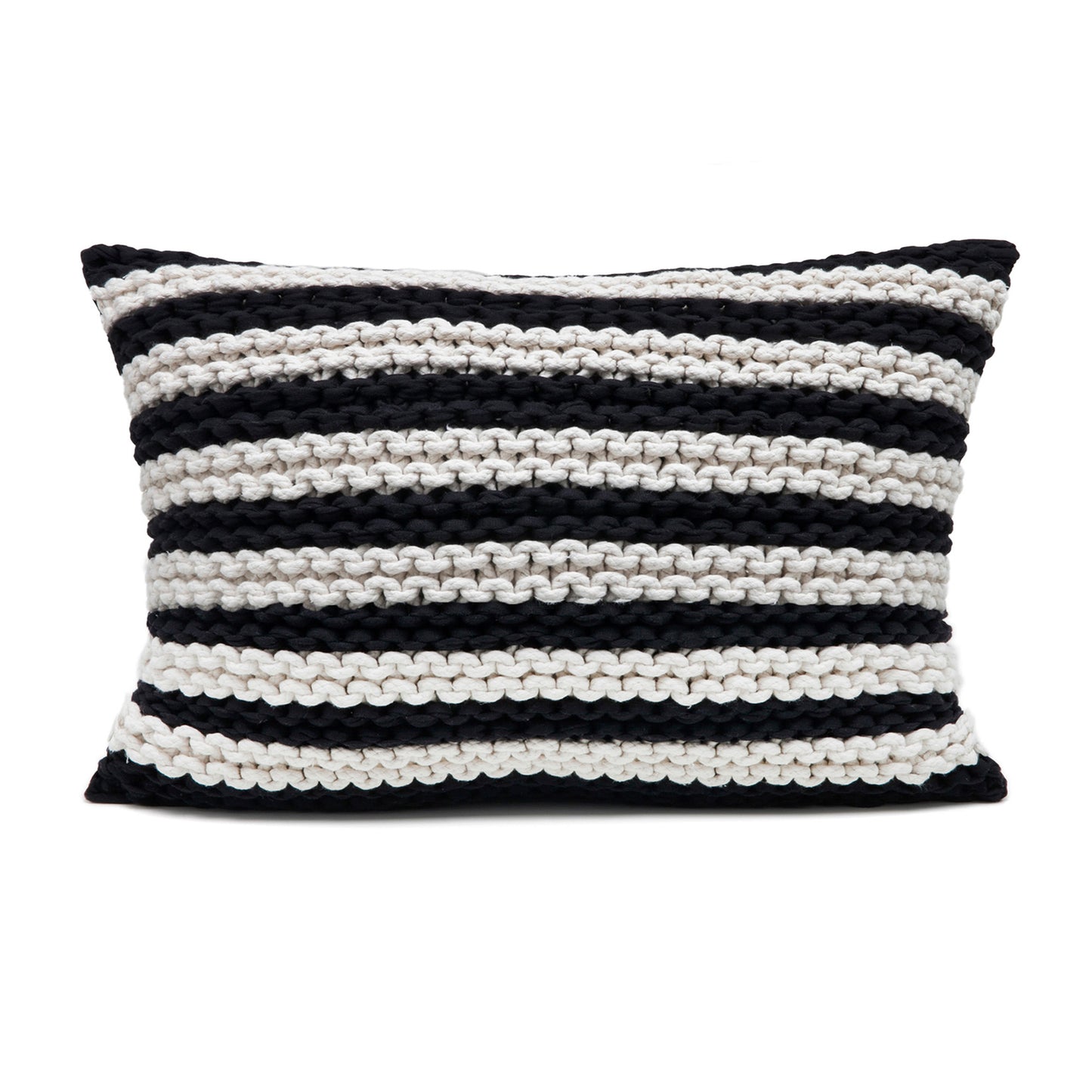 Almofada Listra Retangular 40x60 Preto