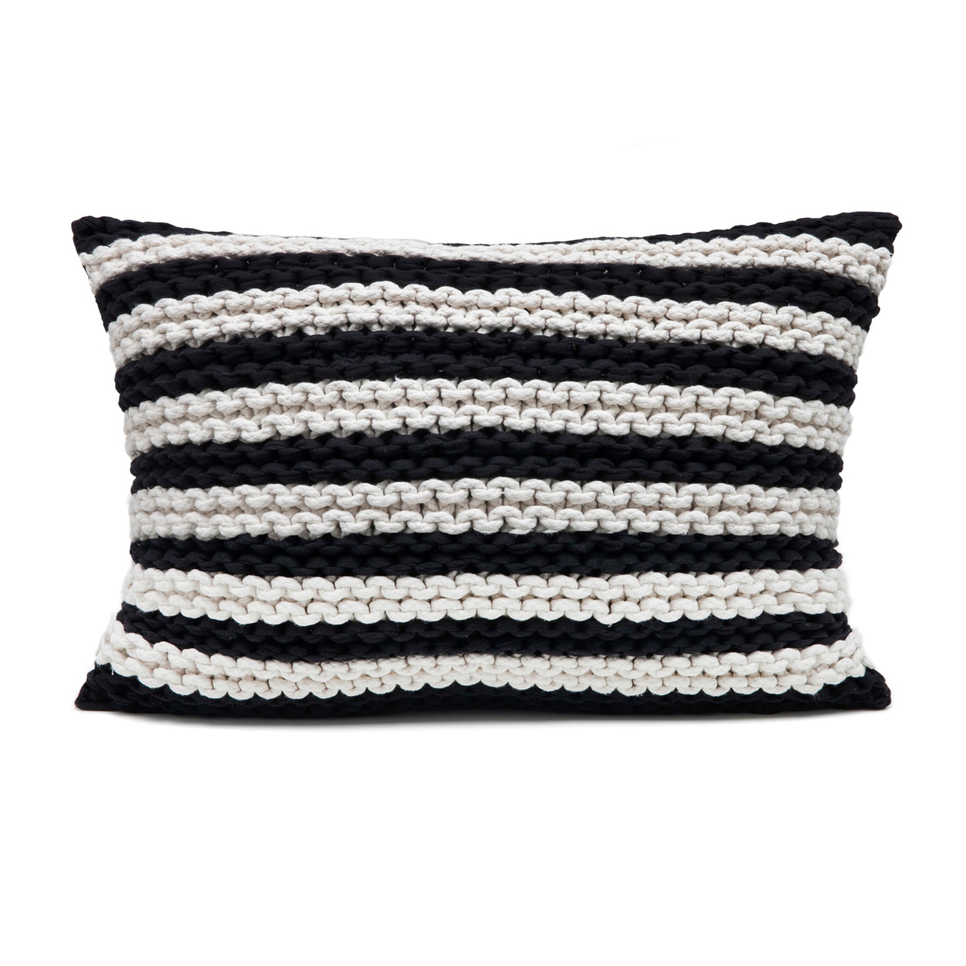 Almofada Listra Retangular 40x60 Preto
