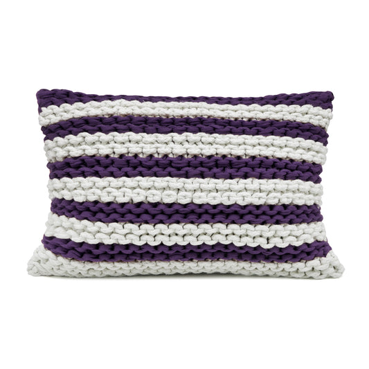 Almofada Listra Retangular 40x60 Roxo