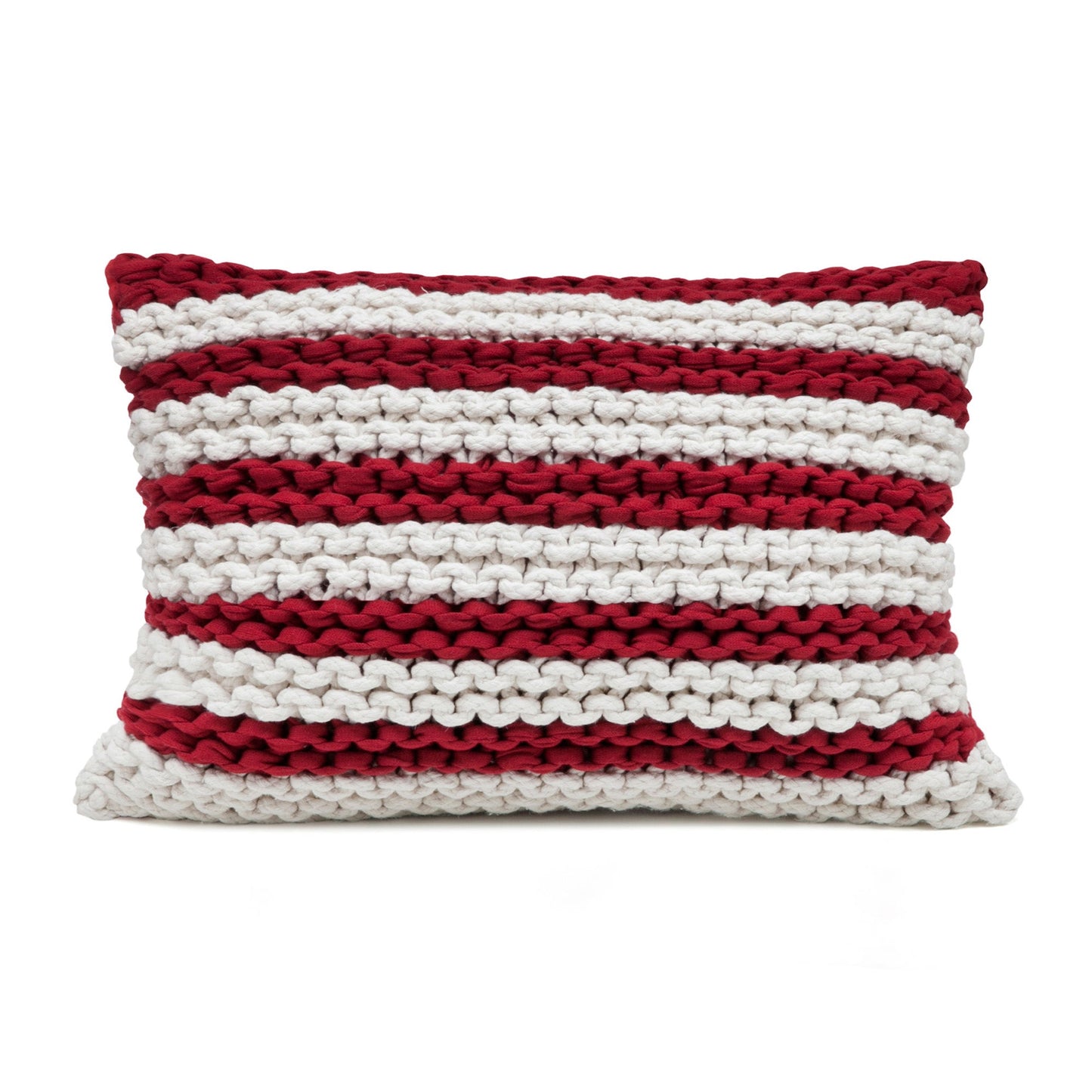 Almofada Listra Retangular 40x60 Vermelho