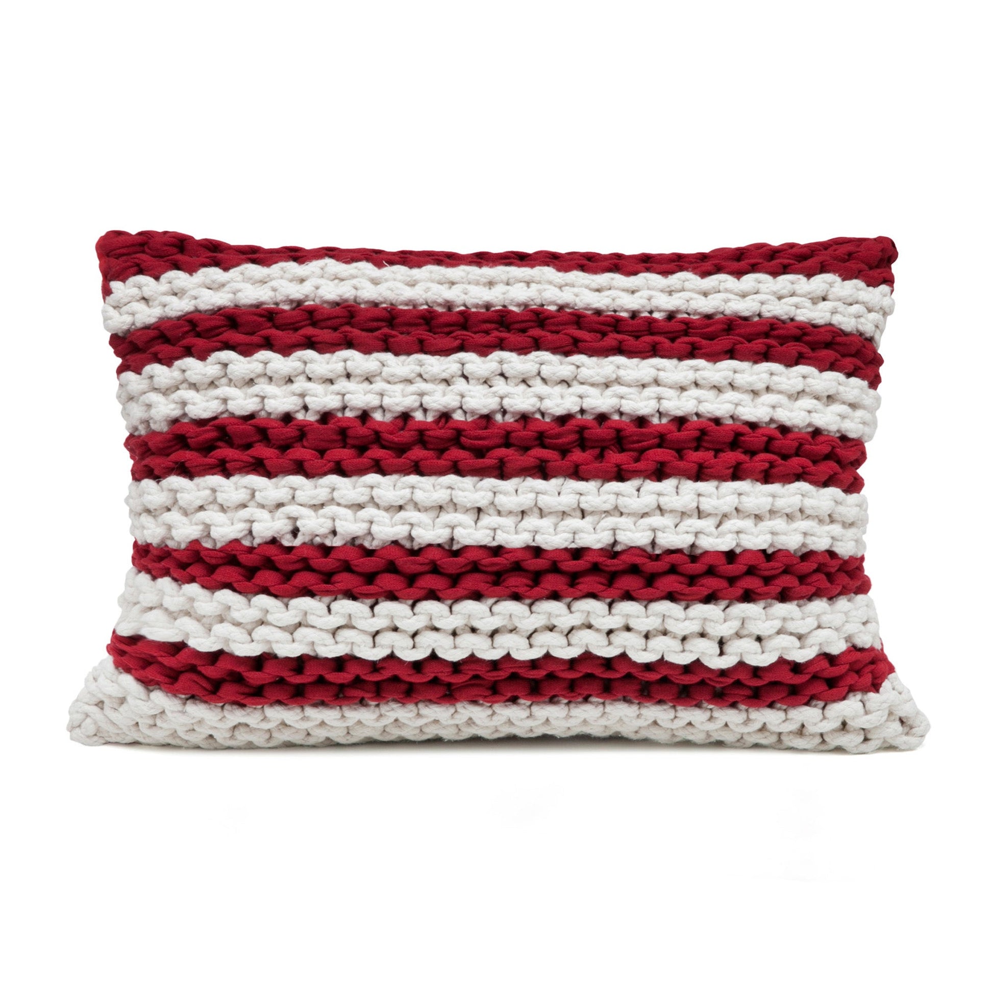 Almofada Listra Retangular 40x60 Vermelho