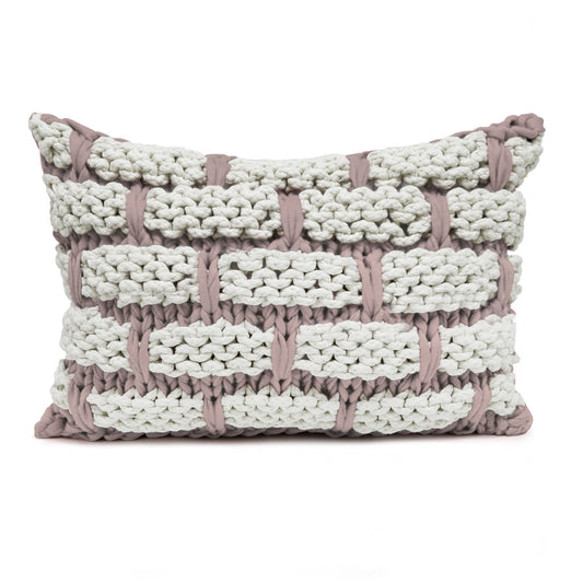 Almofada Tijolo Retangular 40x60 Rose