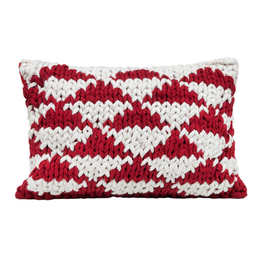 Almofada Triângulo Retangular 40x60 Vermelho