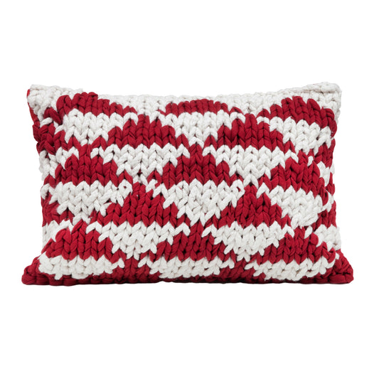 Almofada Triângulo Retangular 40x60 Vermelho