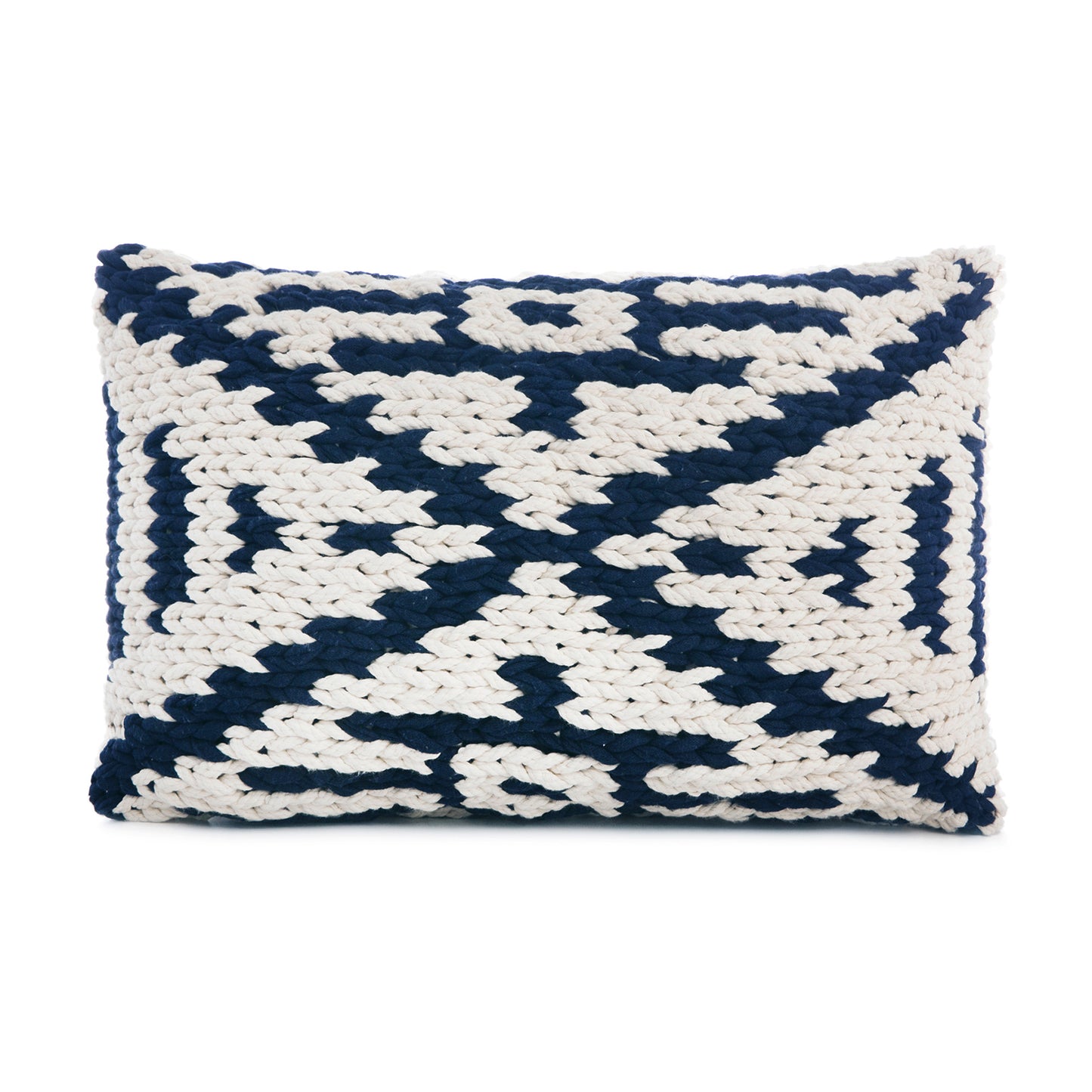 Almofada Tribal 40x60 Cru/Marinho