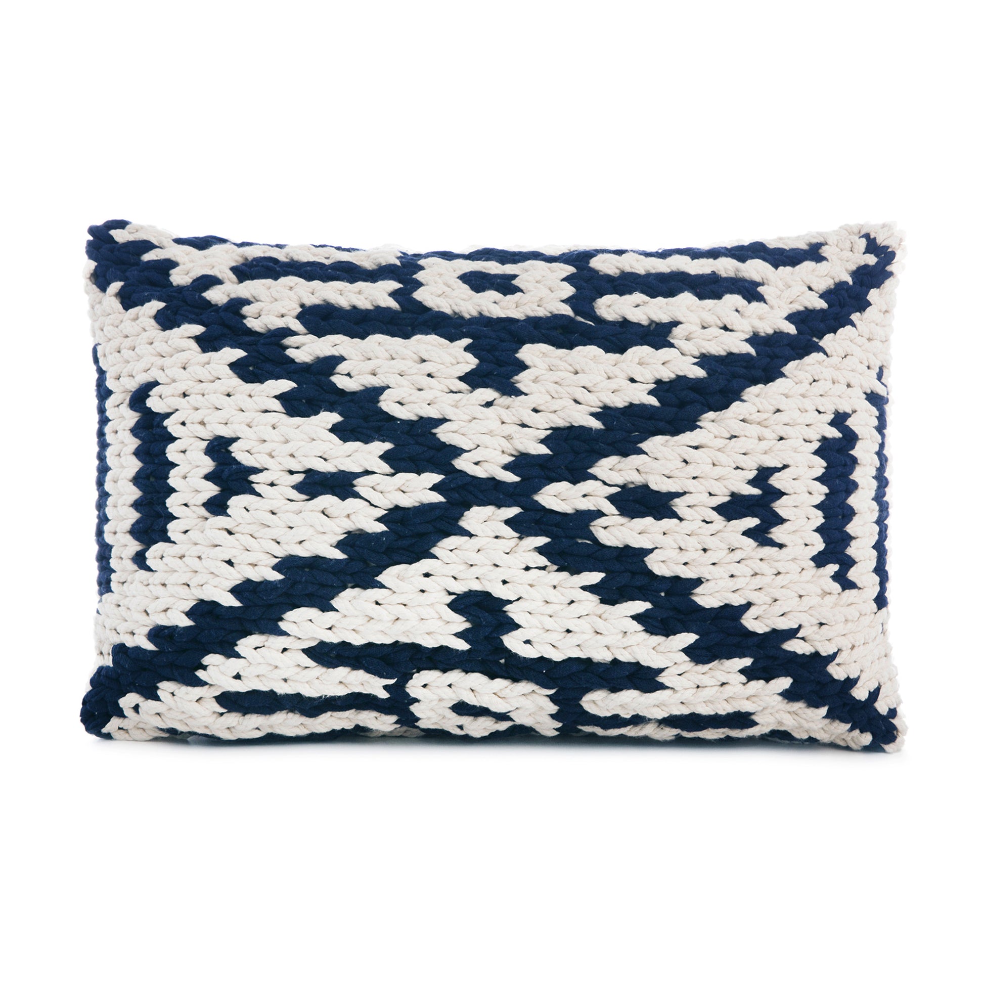 Almofada Tribal 40x60 Cru/Marinho