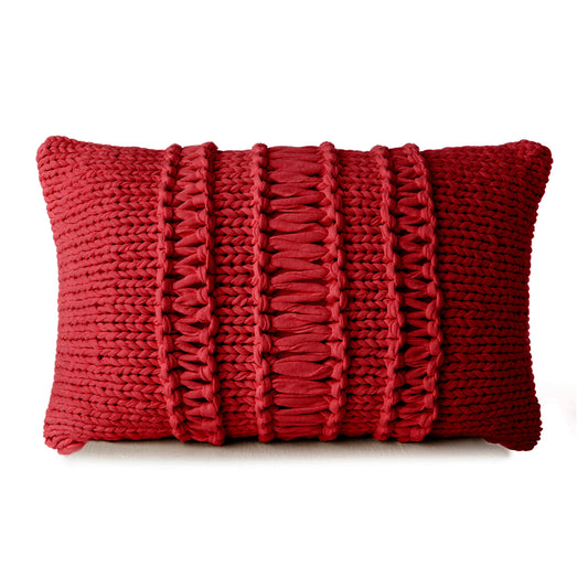 Almofada Vazada Retangular 40x60 Vermelho