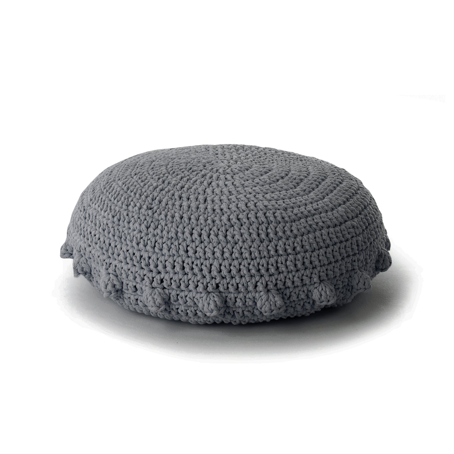 Puff Disco 20x85 Cinza
