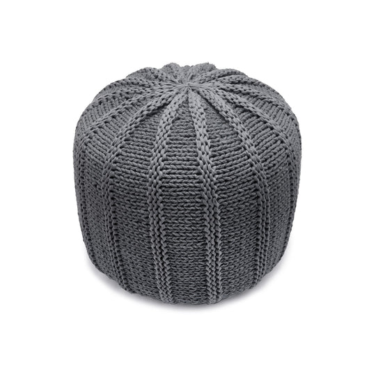 Puff Pumpkin 40x40 Cinza Pronta Entrega