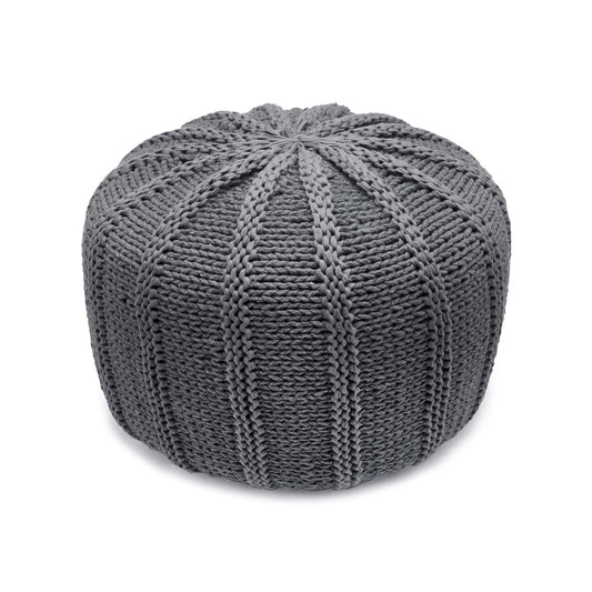 Puff Pumpkin 40x60 Cinza Pronta Entrega
